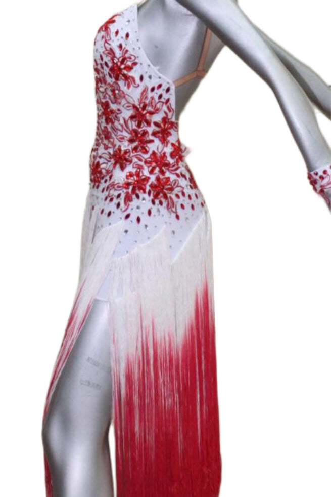 Load image into Gallery viewer, Latin Dance Competition Dress (LT019)
