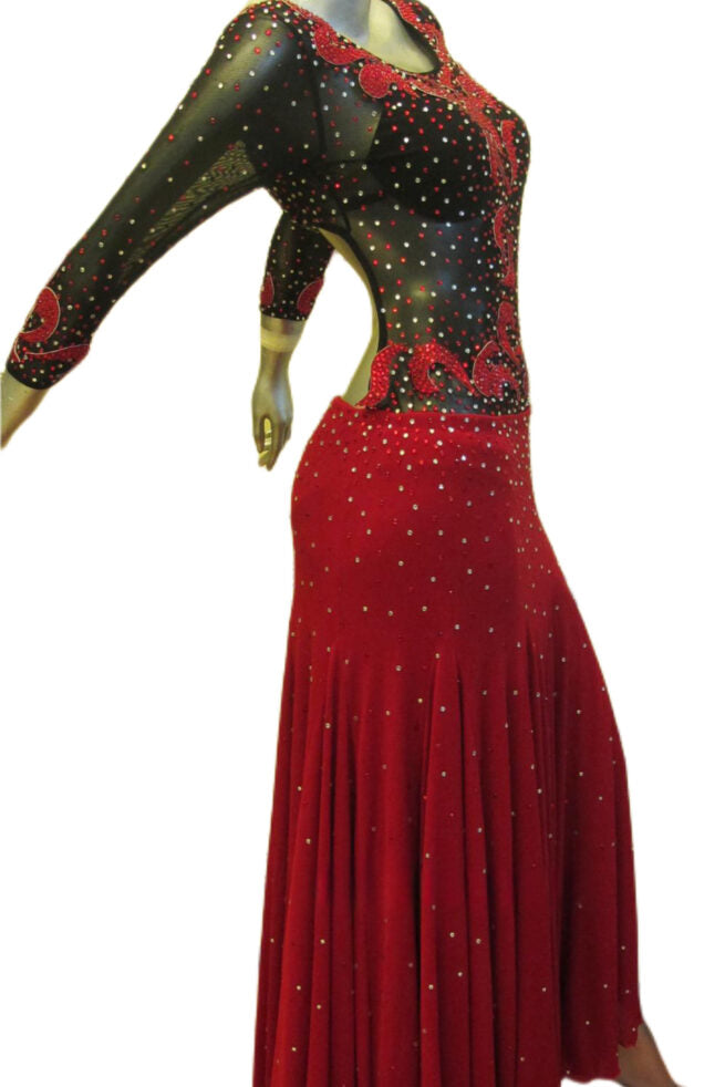 Load image into Gallery viewer, Standard Ballroom Competition Dress (B026)
