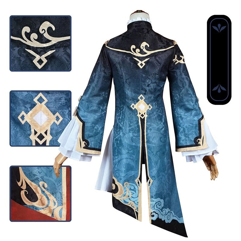 Load image into Gallery viewer, Genshin Impact Xingqiu Cosplay Costume
