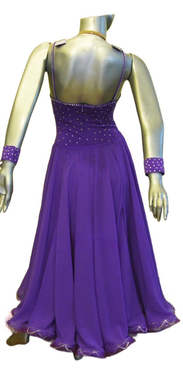 Load image into Gallery viewer, Latin Dance Competition Dress 2 in 1(LS0132)
