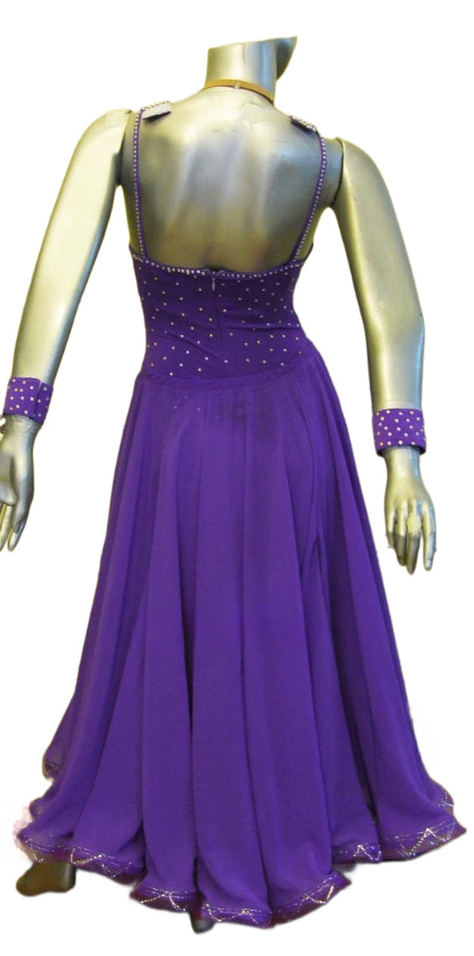 Latin Dance Competition Dress 2 in 1(LS0132)