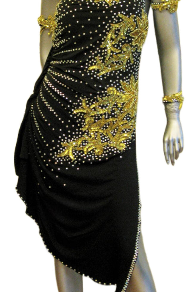 Load image into Gallery viewer, Latin Dance Competition Dress (VL0291)
