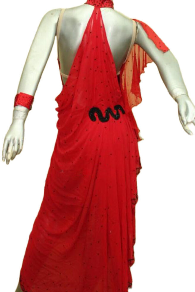 Load image into Gallery viewer, Latin Dance Competition Dress (LT0435)
