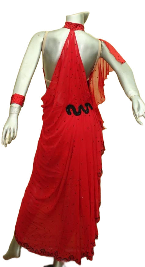 Load image into Gallery viewer, Latin Dance Competition Dress (LT0435)
