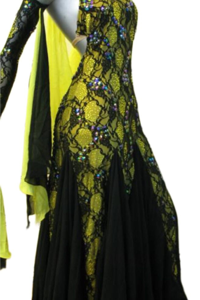 Load image into Gallery viewer, Standard Ballroom Competition Dress (B036)
