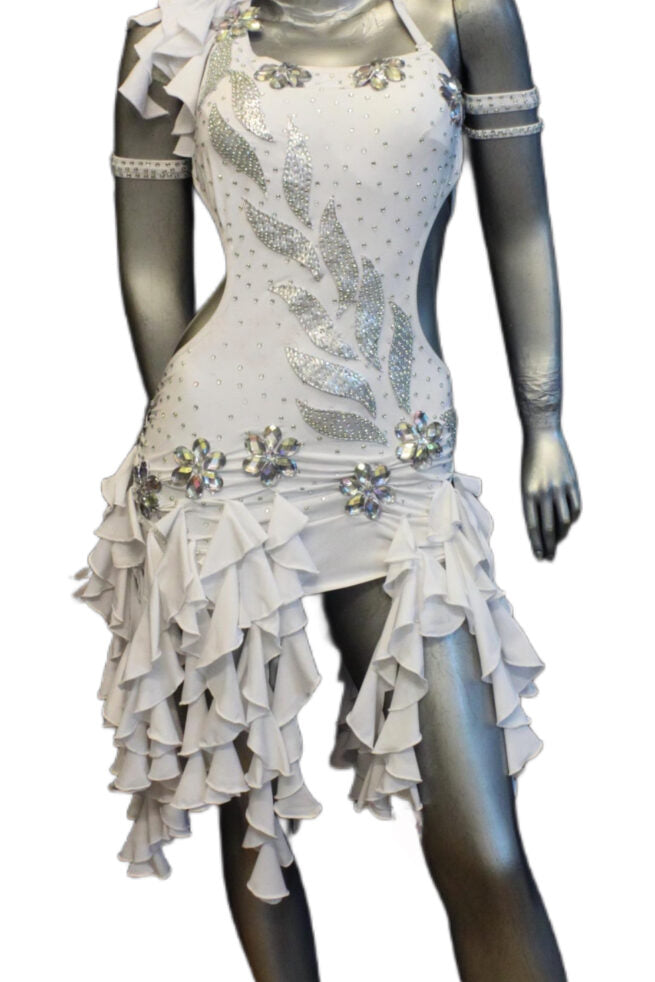 Load image into Gallery viewer, Latin Dance Competition Dress (VL0286)
