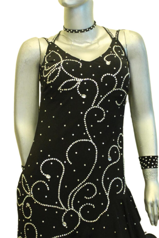 Load image into Gallery viewer, Latin Dance Competition Dress (LS0133)
