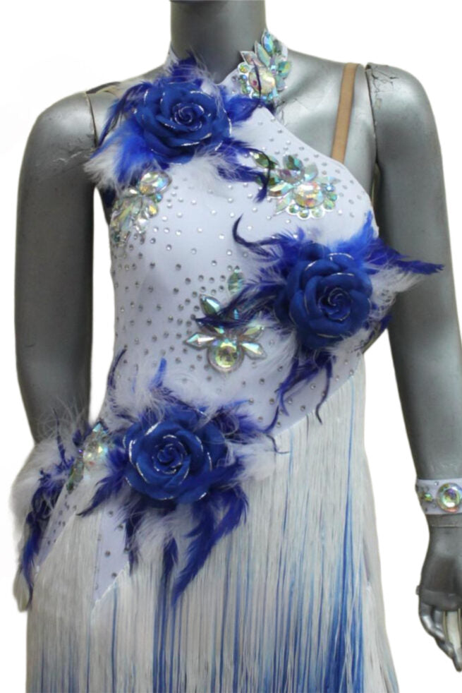 Load image into Gallery viewer, Latin Dance Competition Dress (LT023)
