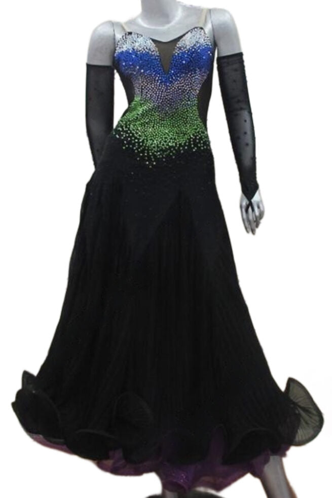 Load image into Gallery viewer, Standard Ballroom Competition Dress (B0228)
