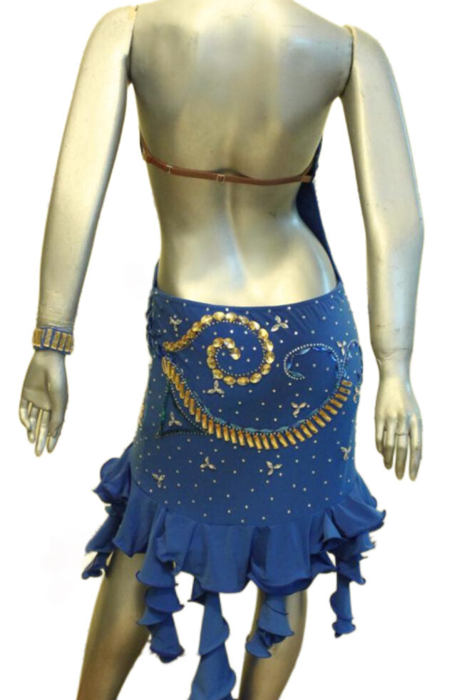 Load image into Gallery viewer, Latin Dance Competition Dress (LT066A)
