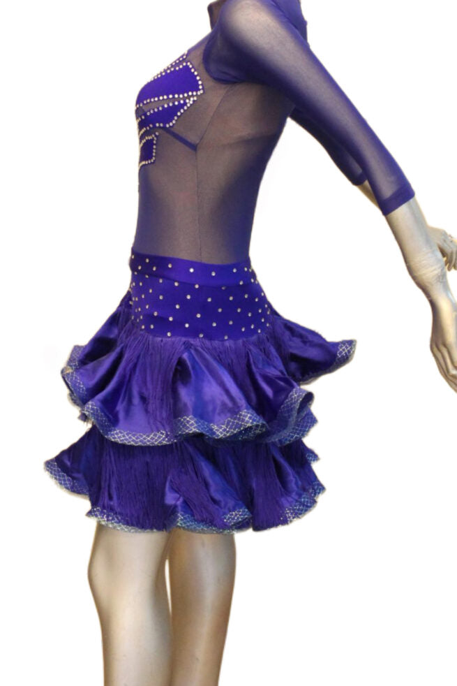 Load image into Gallery viewer, Latin Dance Competition Dress (LT0614)
