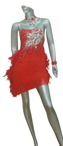 Latin Dance Competition Dress (LS016)