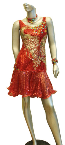 Latin Dance Competition Dress (LT0611)