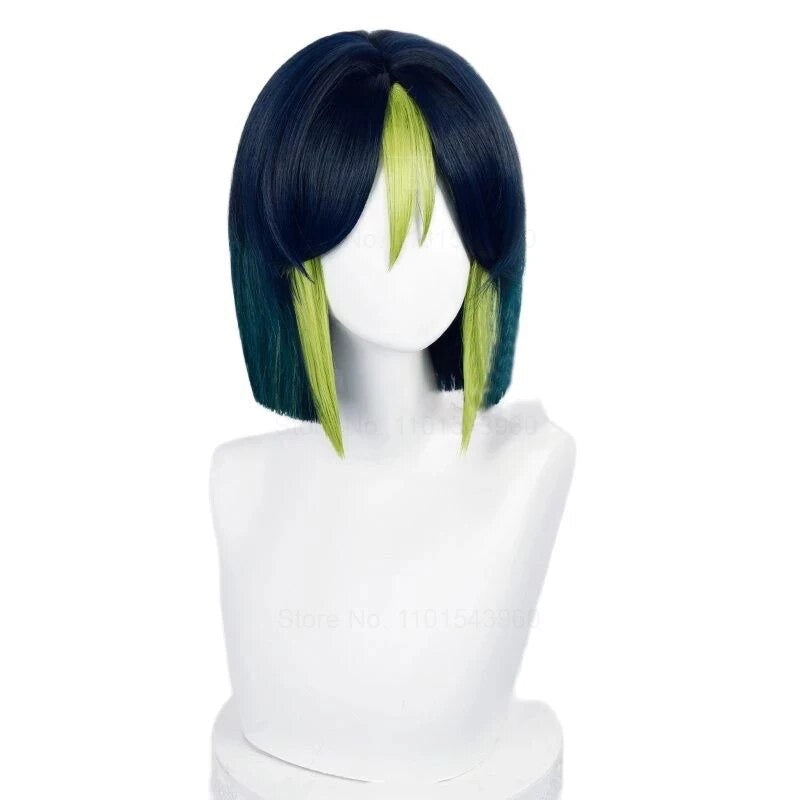 Load image into Gallery viewer, Genshin Impact Sumeru Tighnari Cosplay Wig Tighnari 30cm
