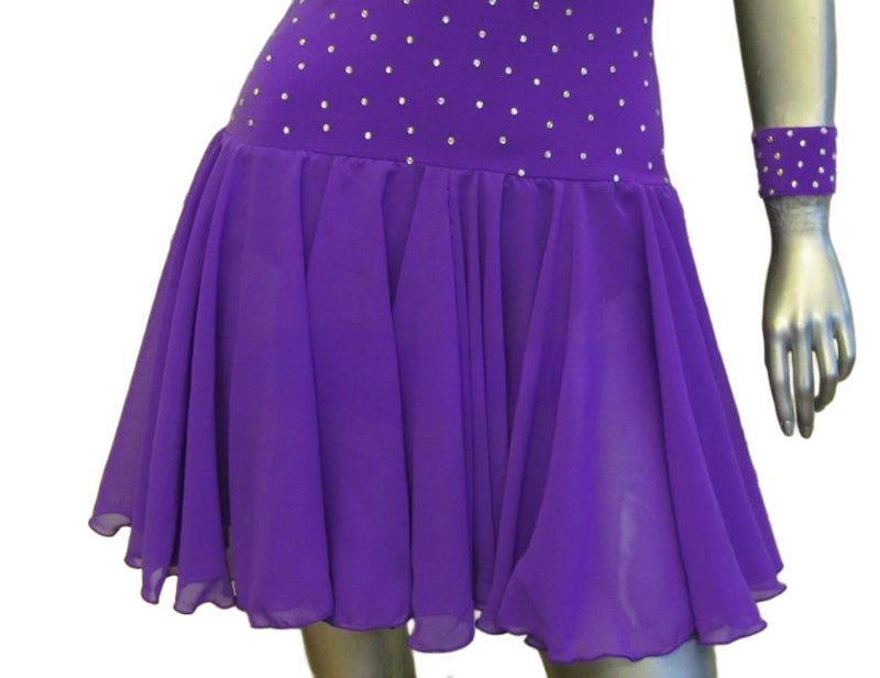 Load image into Gallery viewer, Latin Dance Competition Dress 2 in 1(LS0132)
