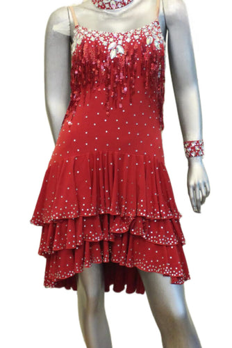 Latin Dance Competition Dress (LS0160)