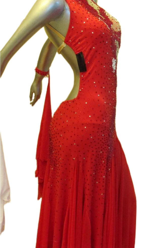 Load image into Gallery viewer, Standard Ballroom Competition Dress (B033A)
