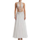 ByCharme White Chiffon Ballroom Competition Dress - BC-0025