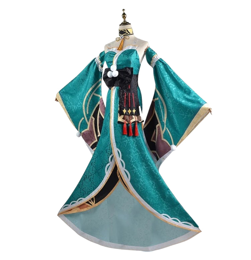 Load image into Gallery viewer, Genshin Impact Miss Hina Cosplay Costume
