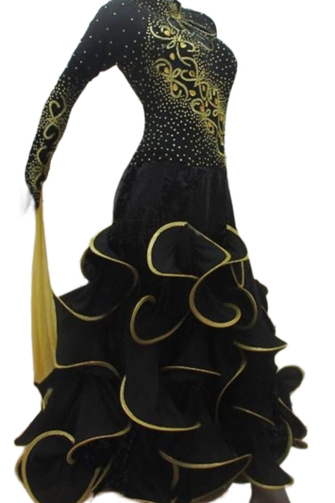 Load image into Gallery viewer, Standard Ballroom Competition Dress (B0229)
