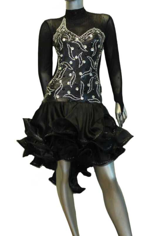 Latin Dance Competition Dress (LT0237)