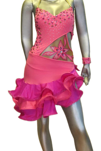 Latin Dance Competition Dress (LT0516)