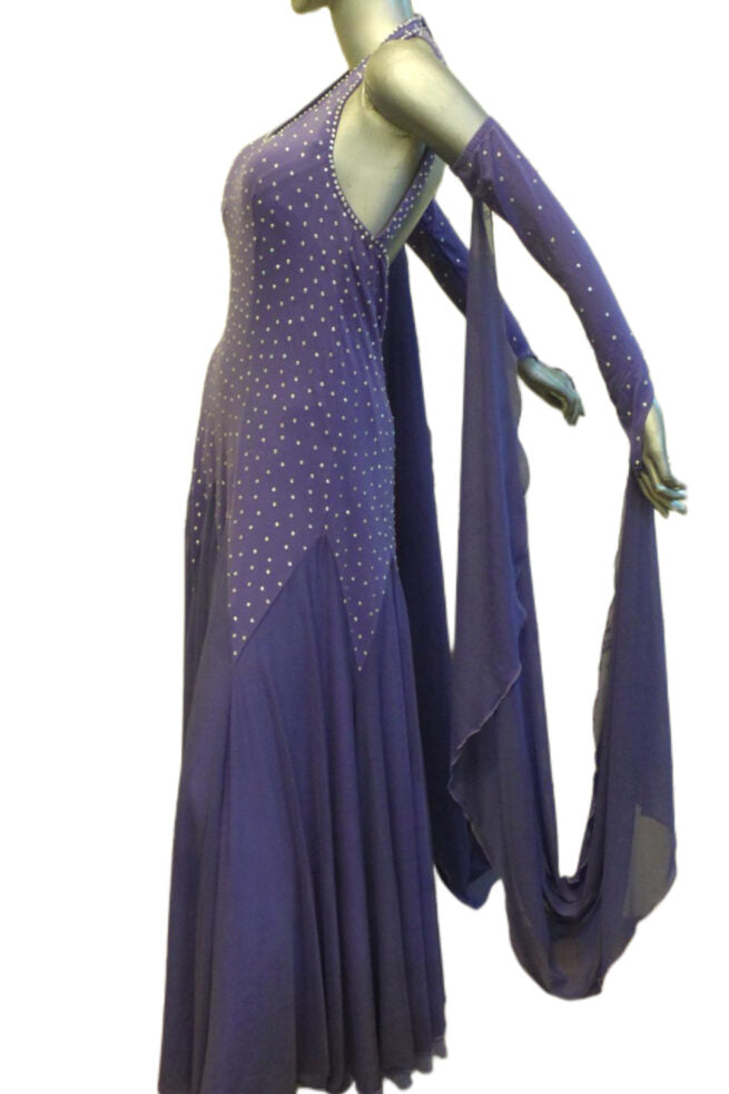 Load image into Gallery viewer, Standard Ballroom Competition Dress (B039)
