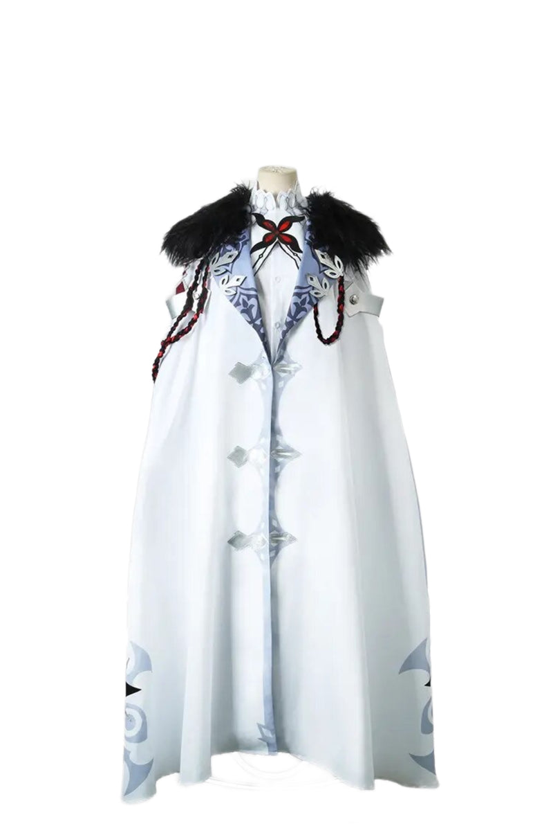 Load image into Gallery viewer, Genshin Impact Fatui The Knave Arlecchino cosplay cloak costume
