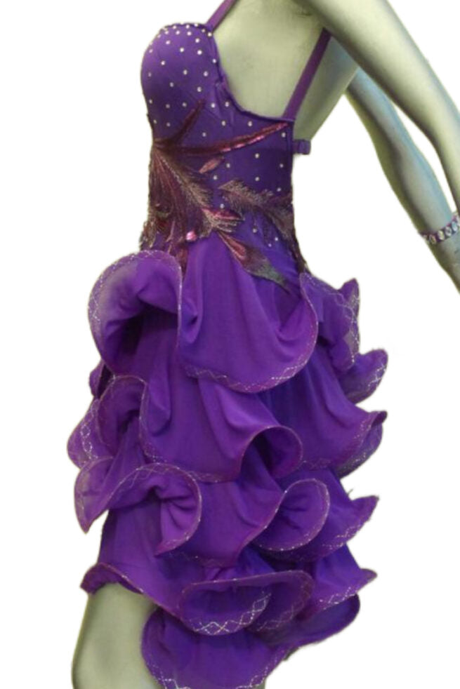 Load image into Gallery viewer, Latin Dance Competition Dress (LT0619)
