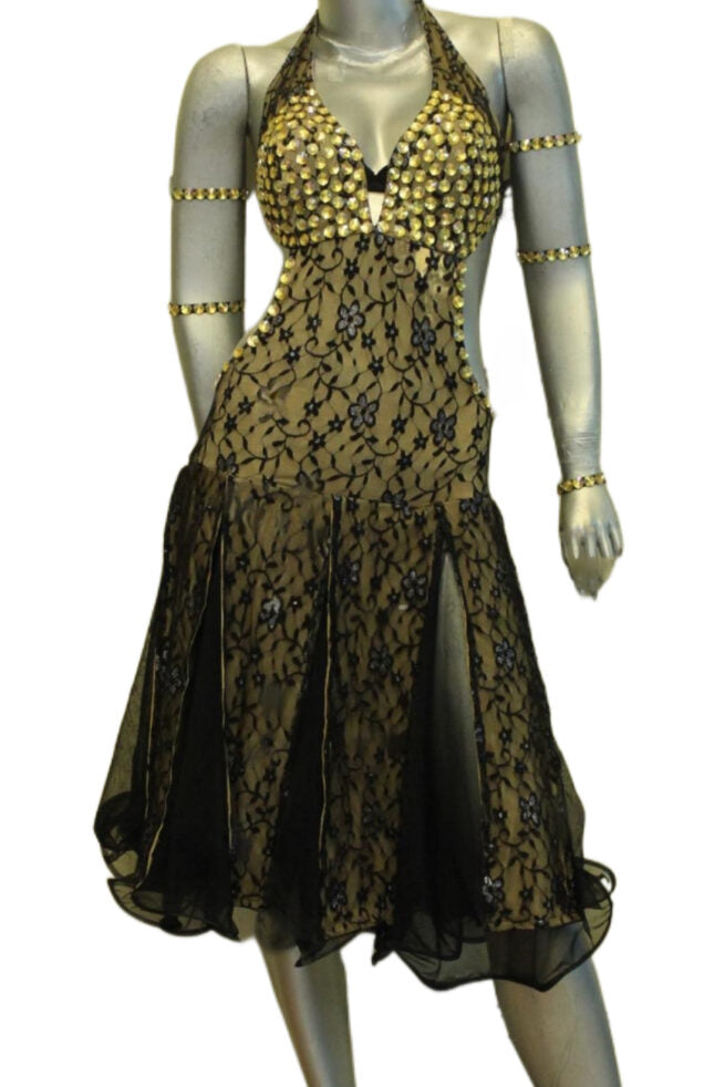 Load image into Gallery viewer, Latin Dance Competition Dress (LT0615)
