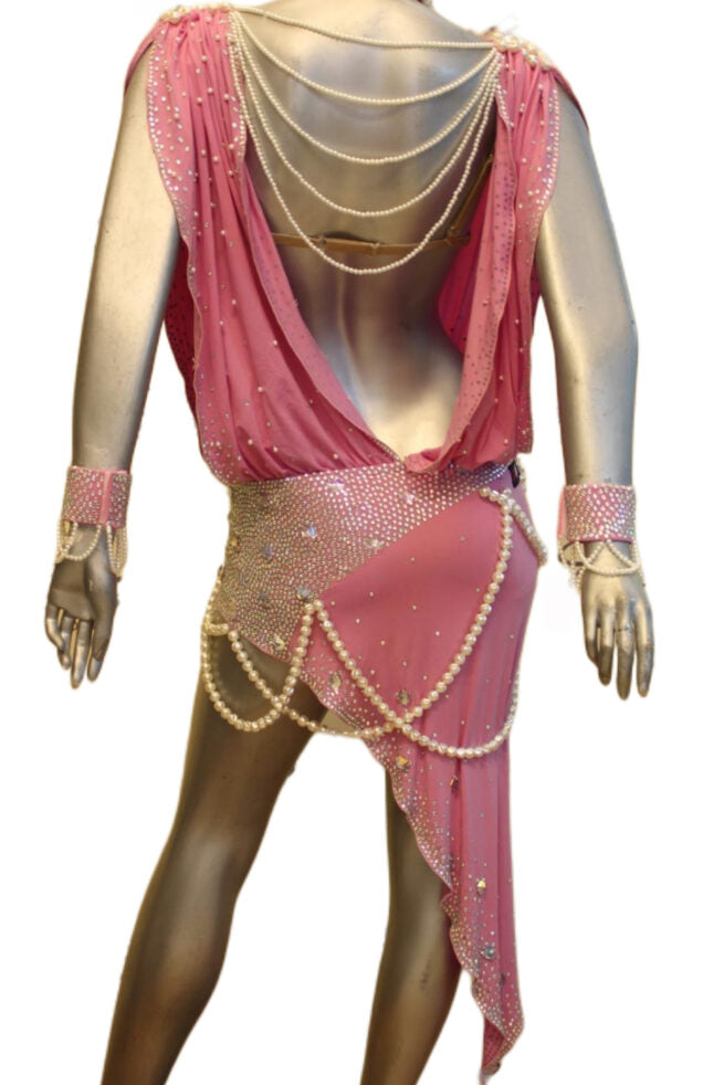 Load image into Gallery viewer, Latin Dance Competition Dress (LT0235)
