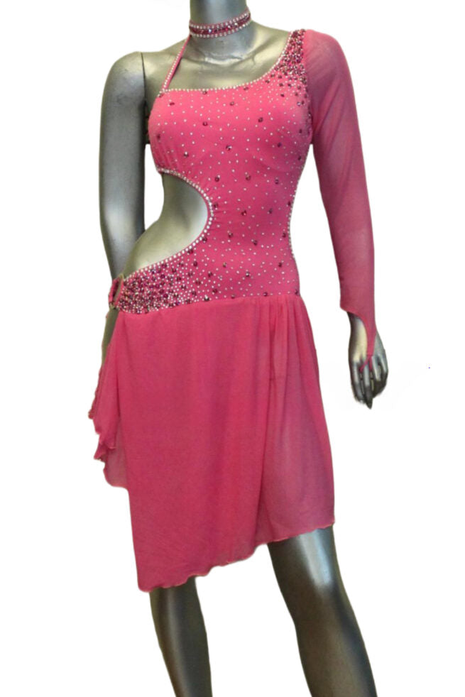 Load image into Gallery viewer, Latin Dance Competition Dress (LT0221)
