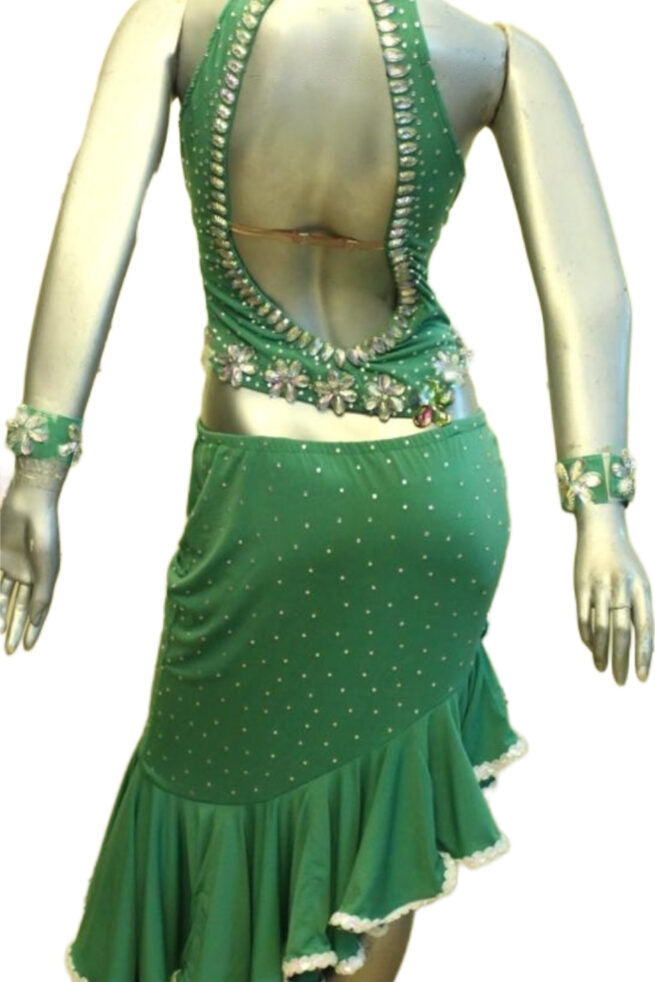 Load image into Gallery viewer, Latin Dance Competition Dress (LT097)
