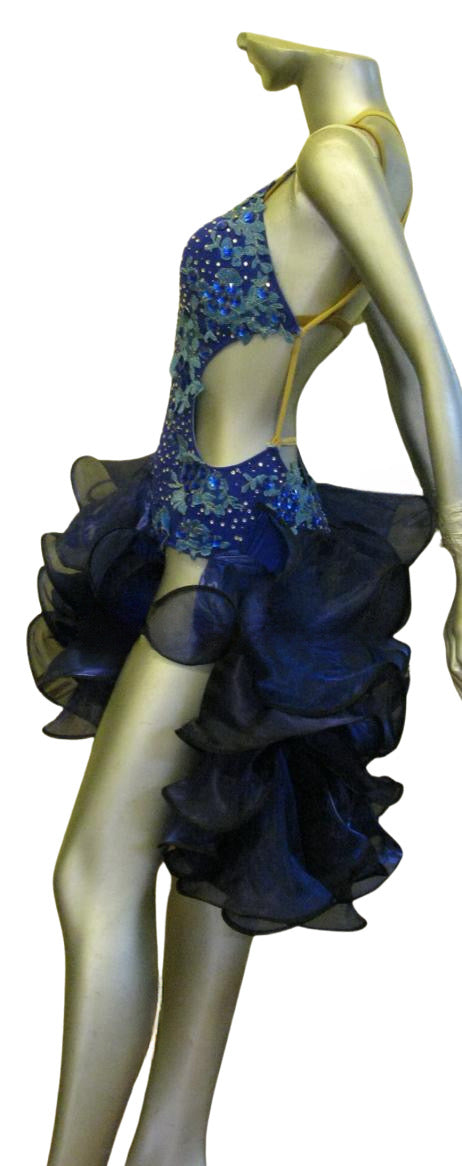 Load image into Gallery viewer, Latin Dance Competition Dress (LT0663)
