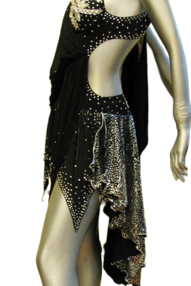 Load image into Gallery viewer, Latin Dance Competition Dress (VL0339)
