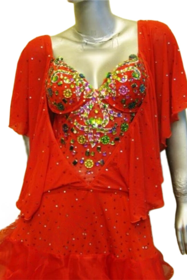 Load image into Gallery viewer, Latin Dance Competition Dress (LT0327)
