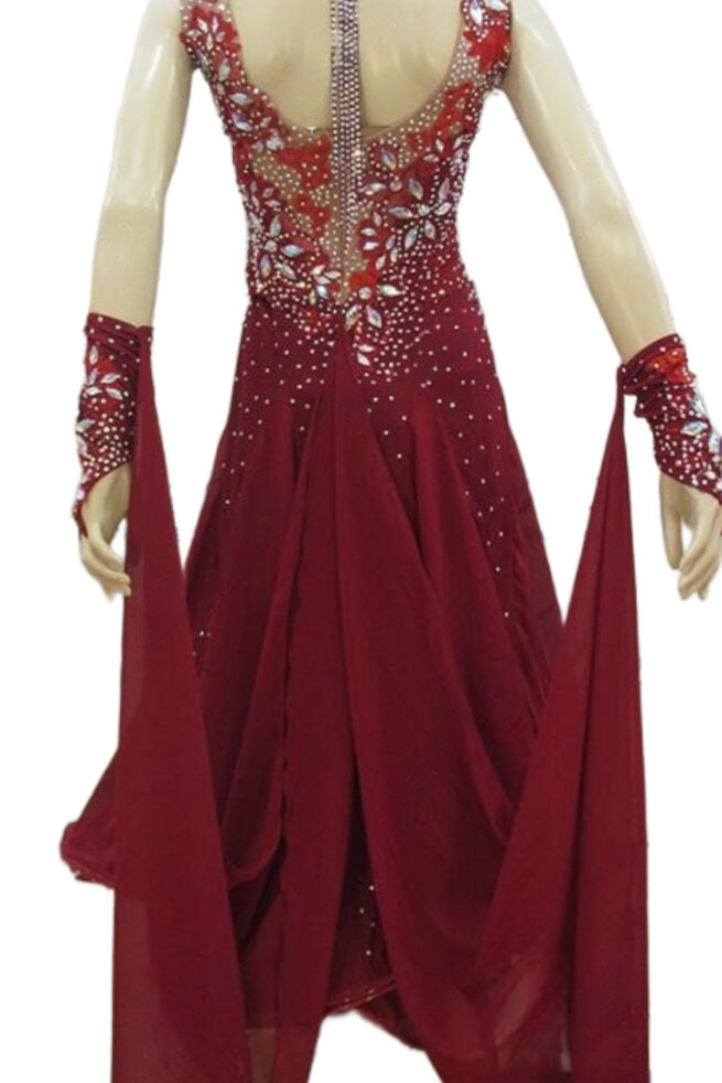 Load image into Gallery viewer, Standard Ballroom Competition Dress (B0198)
