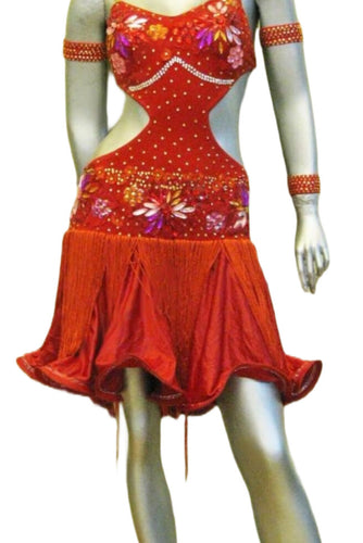 Latin Dance Competition Dress (LT0703)