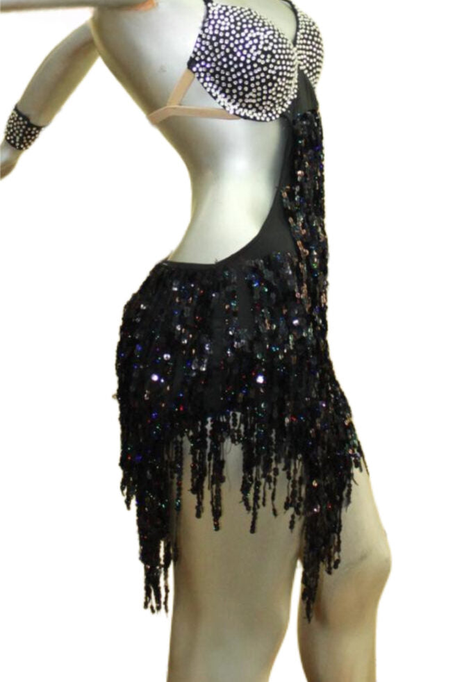 Load image into Gallery viewer, Latin Dance Competition Dress (LT0430)
