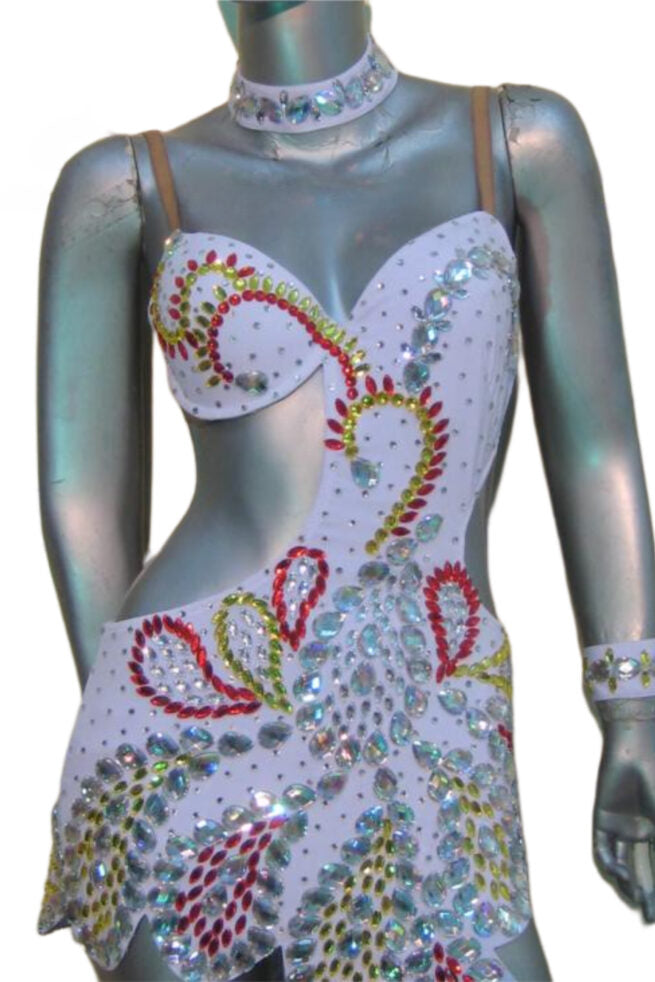 Load image into Gallery viewer, Latin Dance Competition Dress (LT026)
