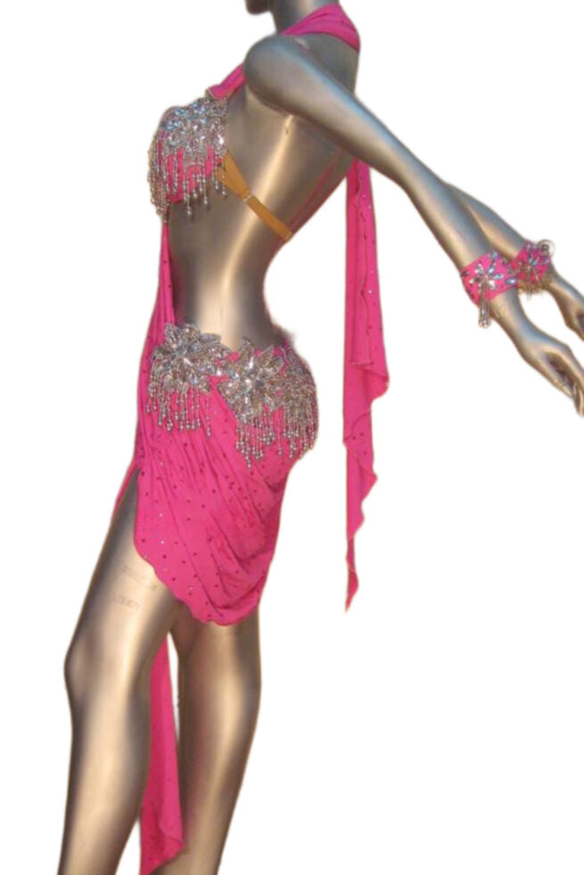 Load image into Gallery viewer, Latin Dance Competition Dress (VL0104)
