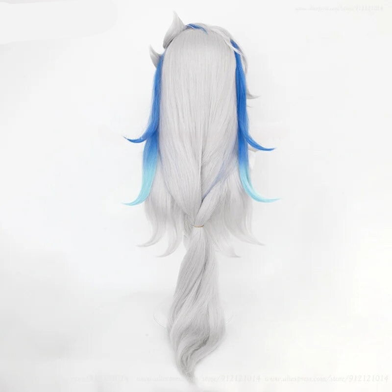 Load image into Gallery viewer, Genshin Impact Fontaine Neuvillette Cosplay Wig
