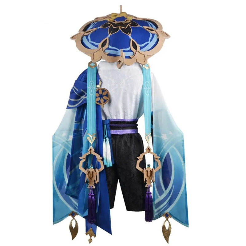 Load image into Gallery viewer, Genshin Impact Scaramouche Wanderer Cosplay Costume
