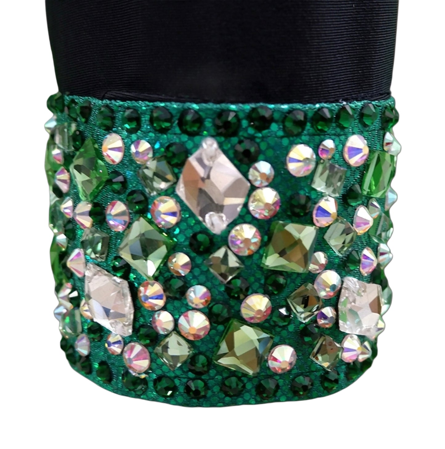 ByCharme Black Lycra Men Latin Salsa Competition Shirt - BCM-0045