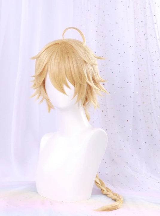 Genshin Impact Aether Cosplay Wig 80cm