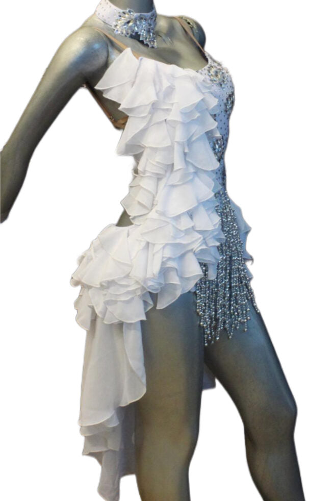 Load image into Gallery viewer, Latin Dance Competition Dress (LT0156)
