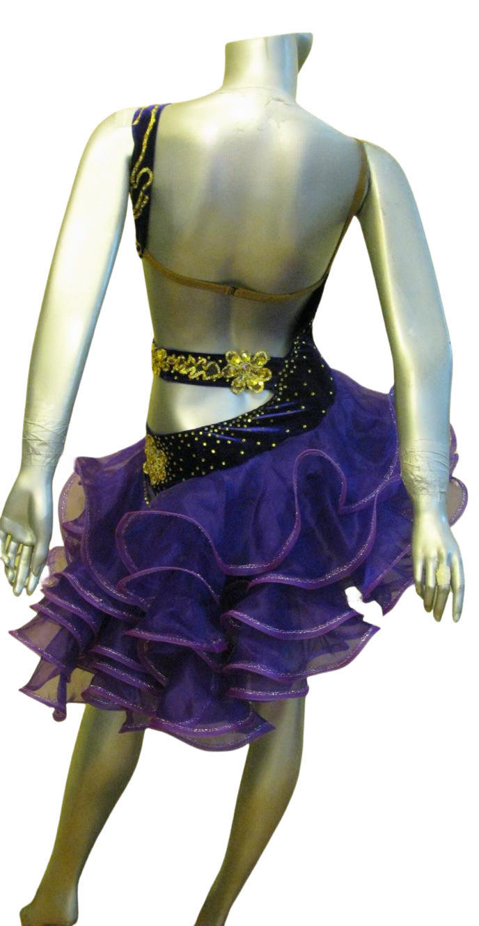 Load image into Gallery viewer, Latin Dance Competition Dress (LT0655)
