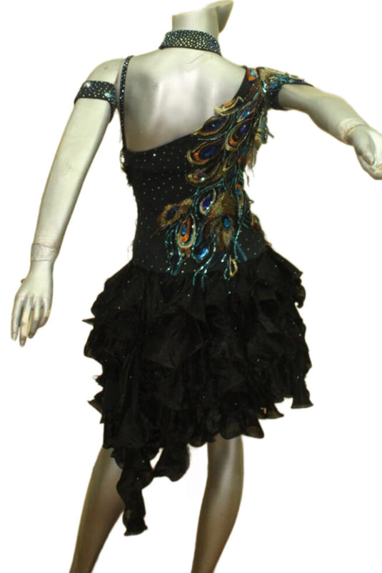 Latin Dance Competition Dress (LT0336B)