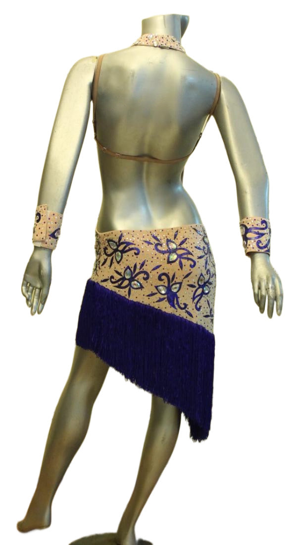 Load image into Gallery viewer, Latin Dance Competition Dress (LS0104)
