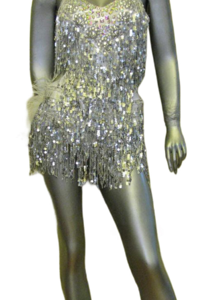 Load image into Gallery viewer, Latin Dance Competition Dress (LT0670E)
